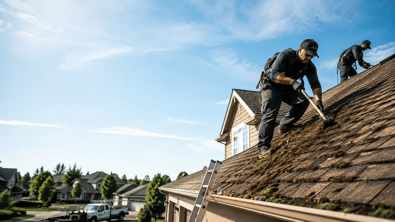 Roof Moss Removal in Larslan, MT near me